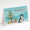 Caroline&#x27;s Treasures Cavachon #3 Christmas Tree Greeting Cards and Envelopes Pack of 8